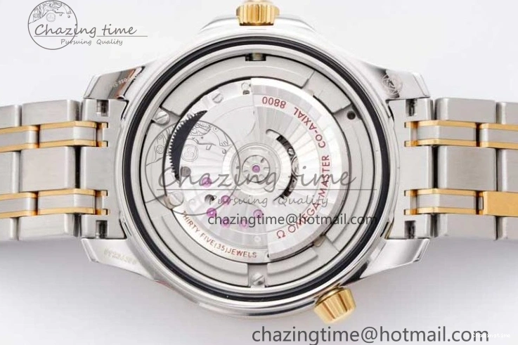 0118 ZeroBulk Seamaster Diver 300M SS YG Blue Ceramic Bezel JVSF 1:1 Best Edition Blue Dial on SS YG Bracelet A 7784